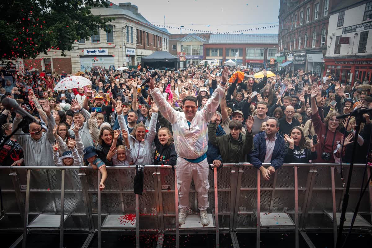 Free Sonic Boom Festival draws thousands to Burton town centre — Burton-on-Trent news photo