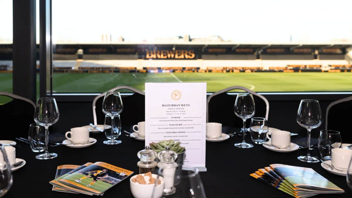 Burton Albion Hospitality: Blackburn Rovers, 8 August — Burton-on-Trent news photo