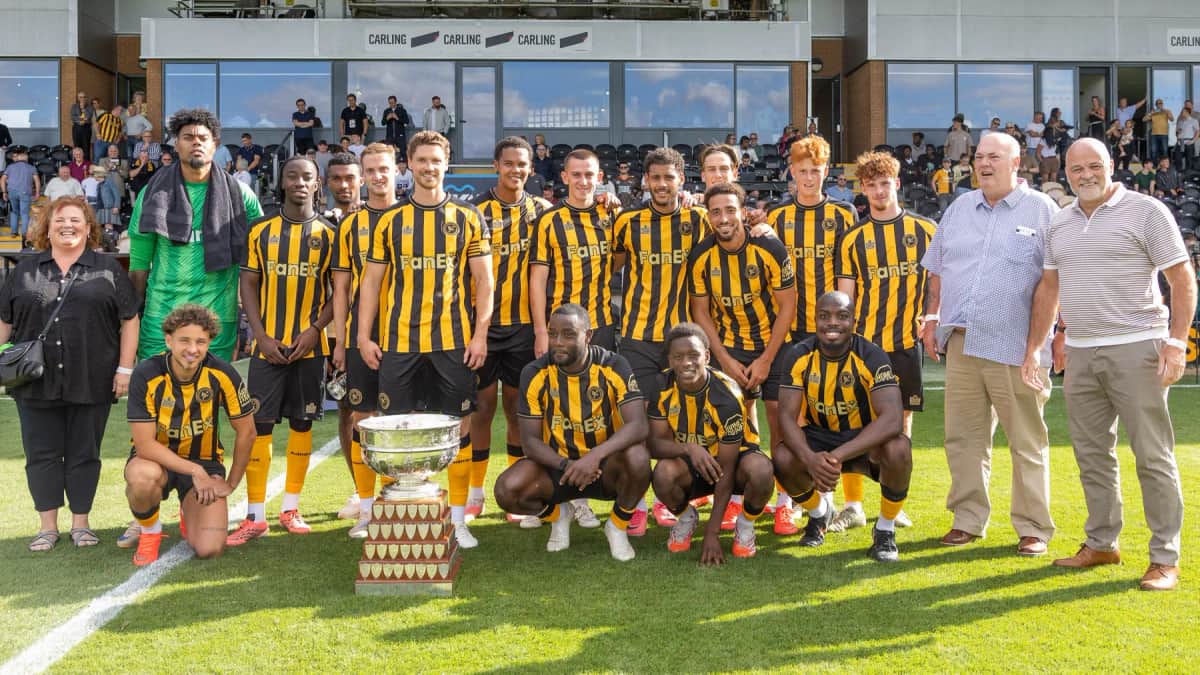 Burton Albion Retain Bass Charity Vase vs Derby County — Burton-on-Trent news photo