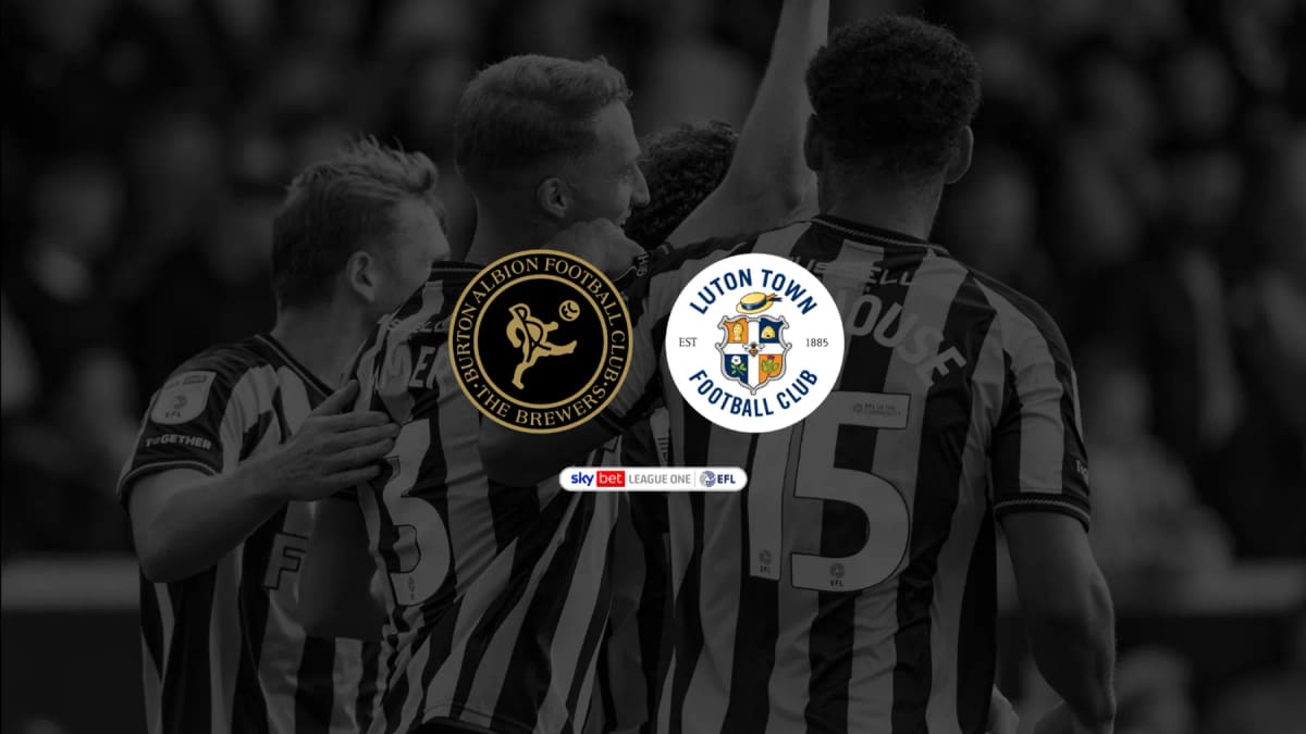 Burton Albion vs Luton Town: Tickets on Sale, Early Bird Prices Until 19 November — Burton-on-Trent news photo (Burton Albion FC)