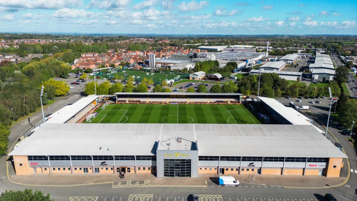 Burton Albion vs Bradford City: Matchday Twelve at Pirelli Stadium — Burton-on-Trent news photo